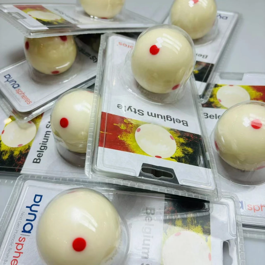 零度彩虹6点TV母球黛纳斯菲水晶母球标准大号白球57.2MM黑八九球