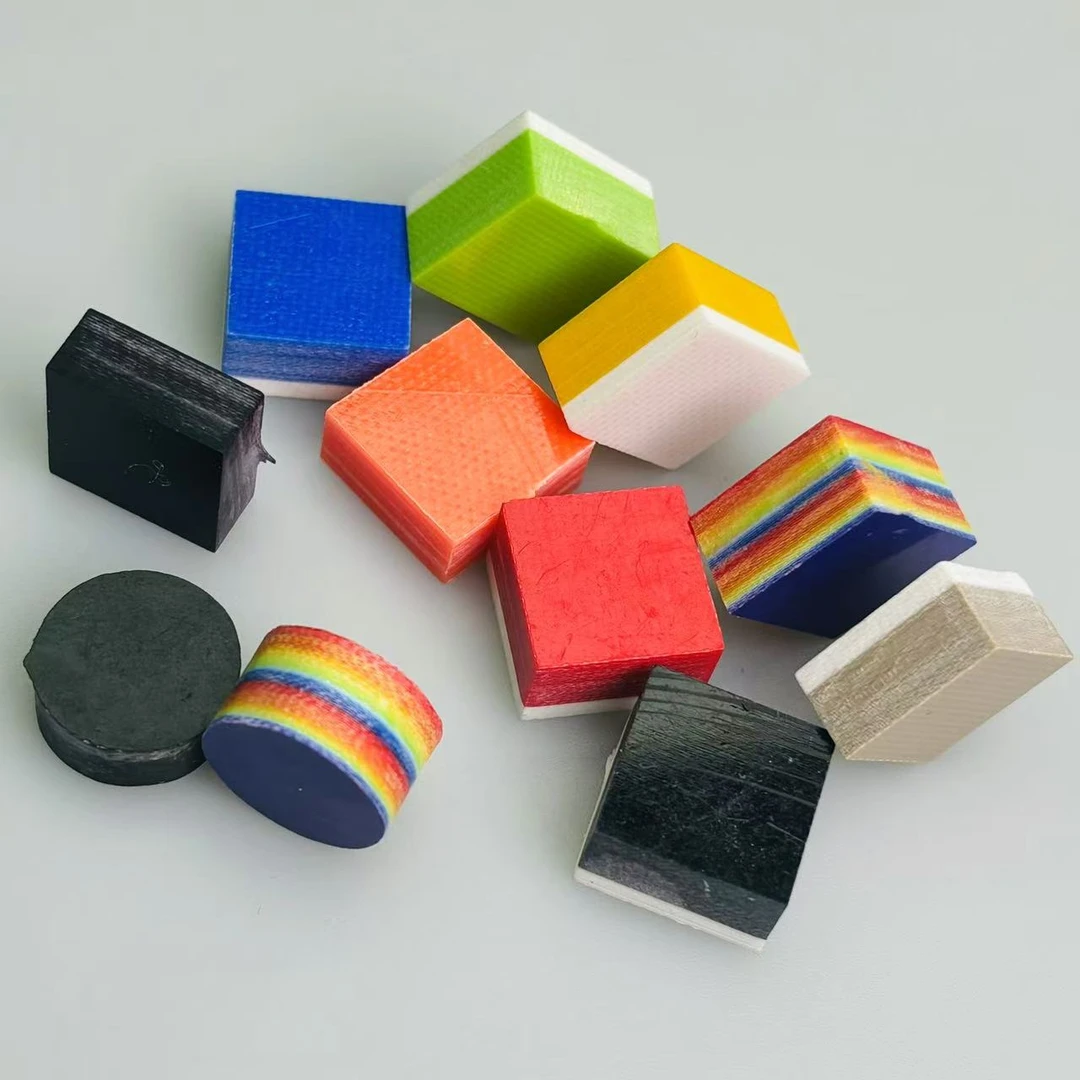 台球杆皮头电木冲跳一体杆头开球杆皮头冲球电木杆头跳球炸球枪头