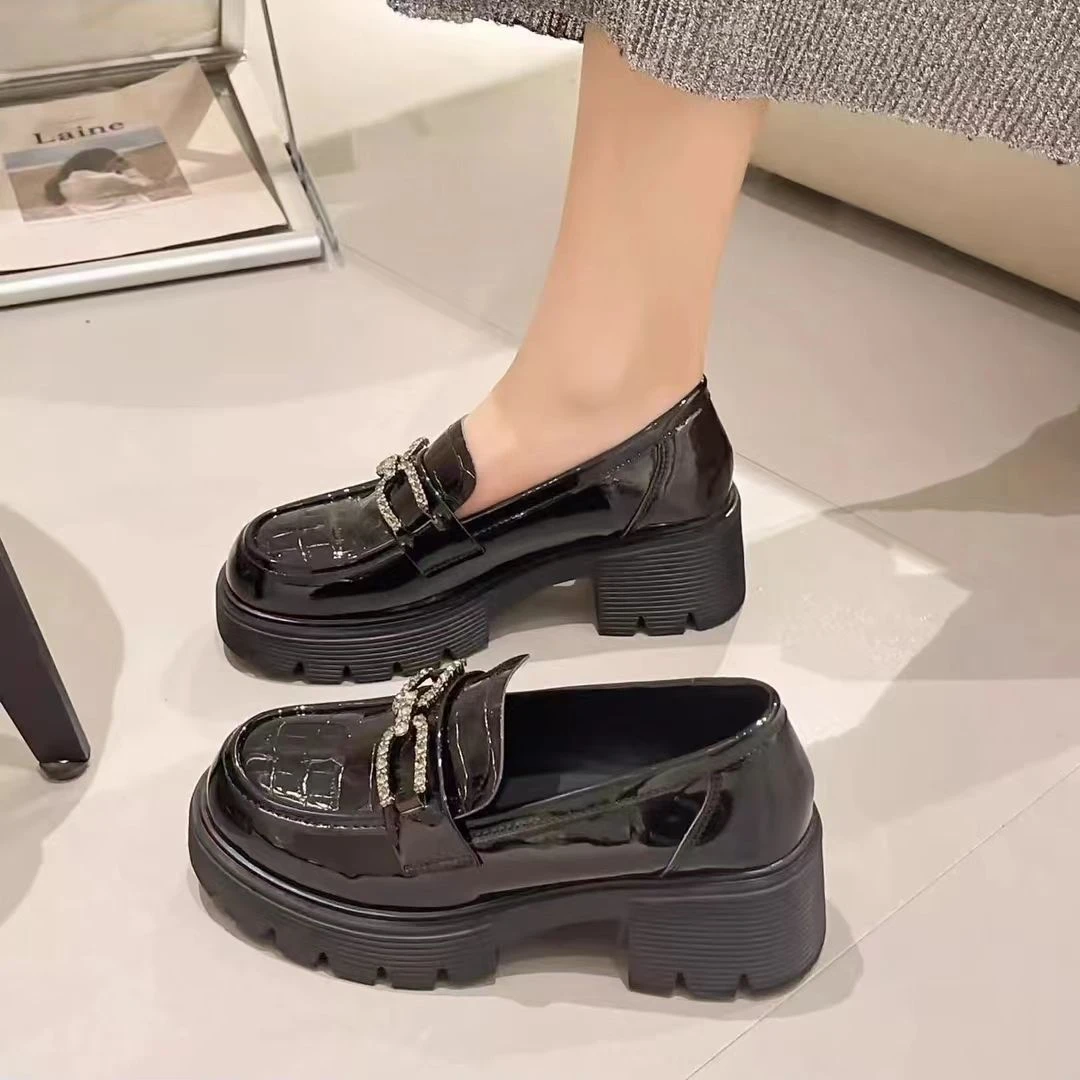 谢公子英伦风小皮鞋女日系休闲时尚乐福鞋6189