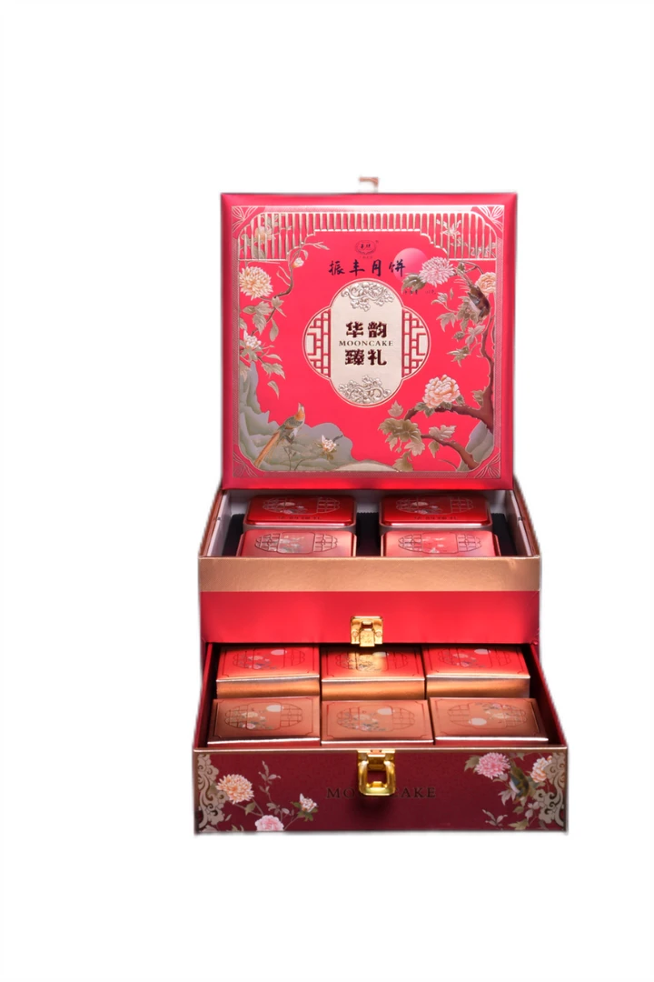 【振丰月饼】华韵臻礼10个装礼盒手工制作广式月饼1100g