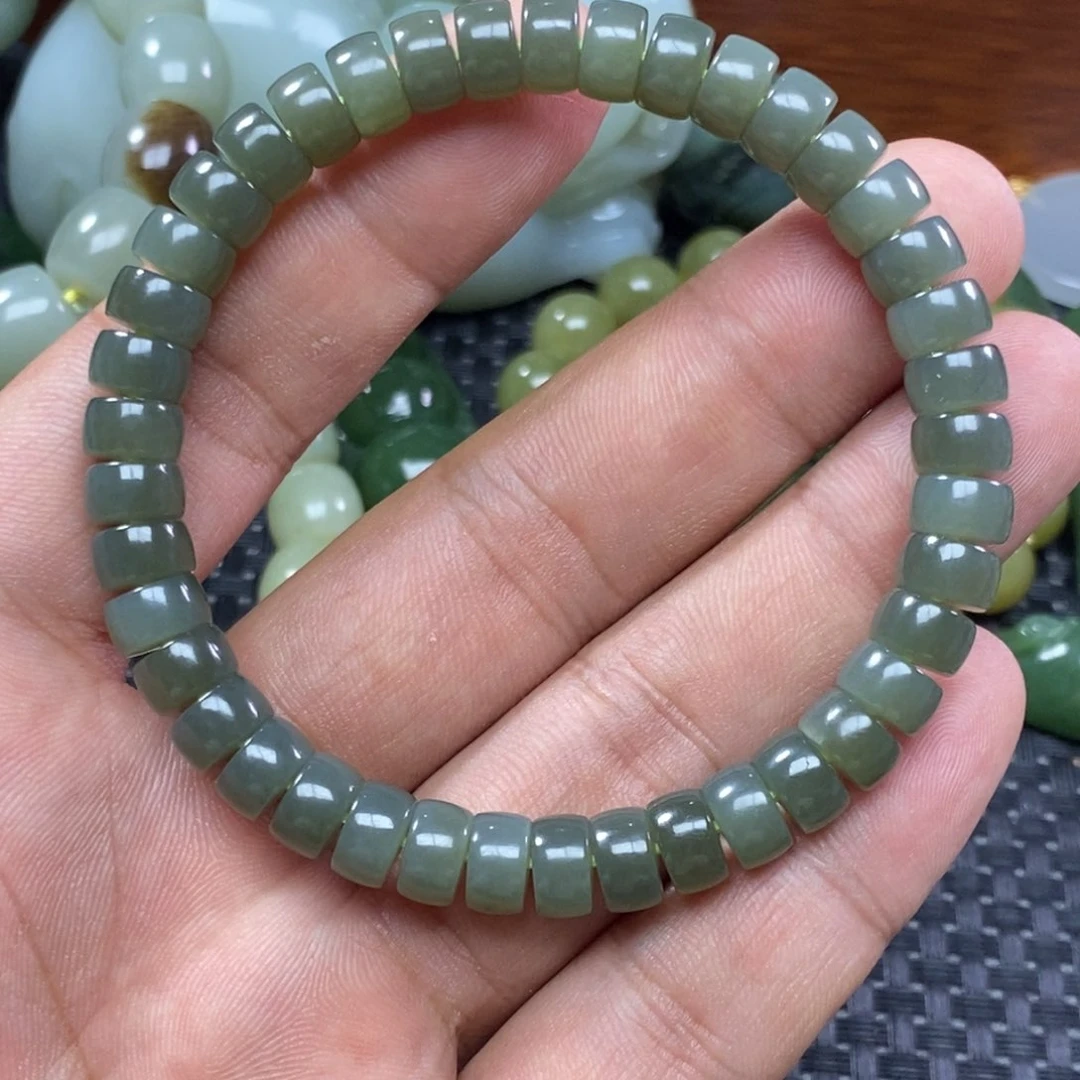 和田玉手链未镶嵌