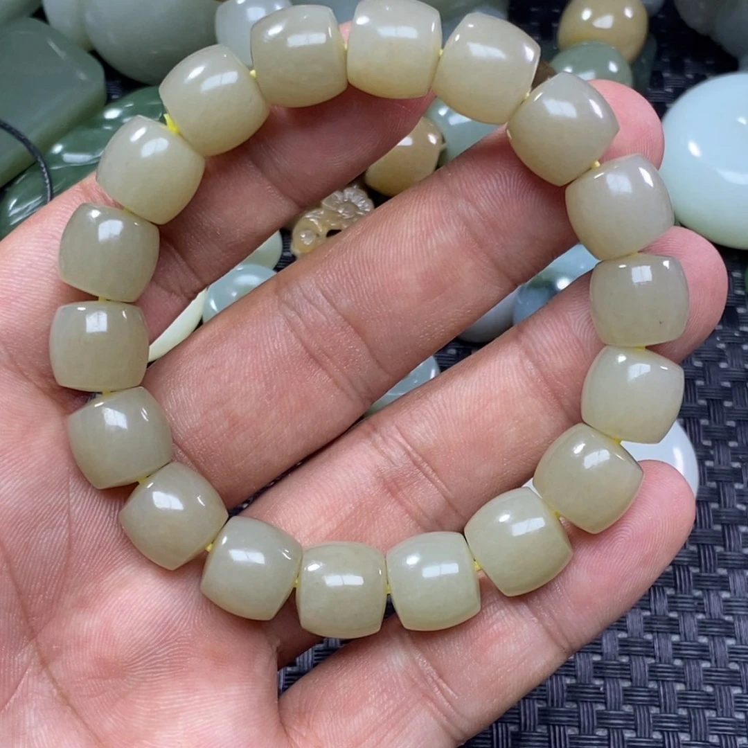 和田玉手链未镶嵌