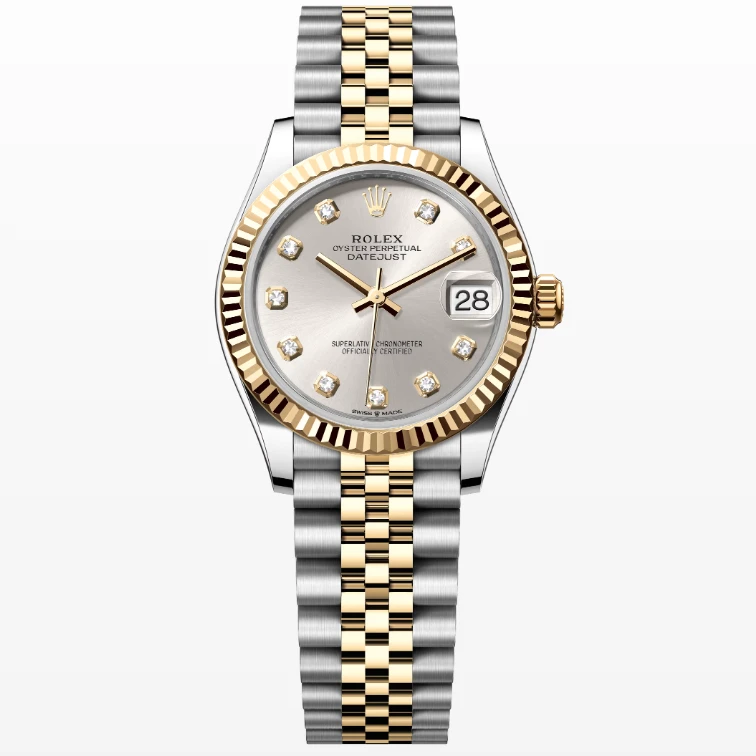 99新 Rolex/劳力士 校长/278273银盘日志/31表径23年全套镶钻腕表