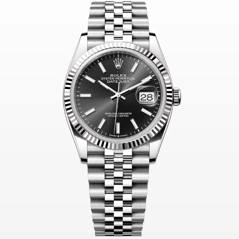 99新 Rolex/劳力士 126234黑盘夜光刻度/36表径单表经典男士腕表