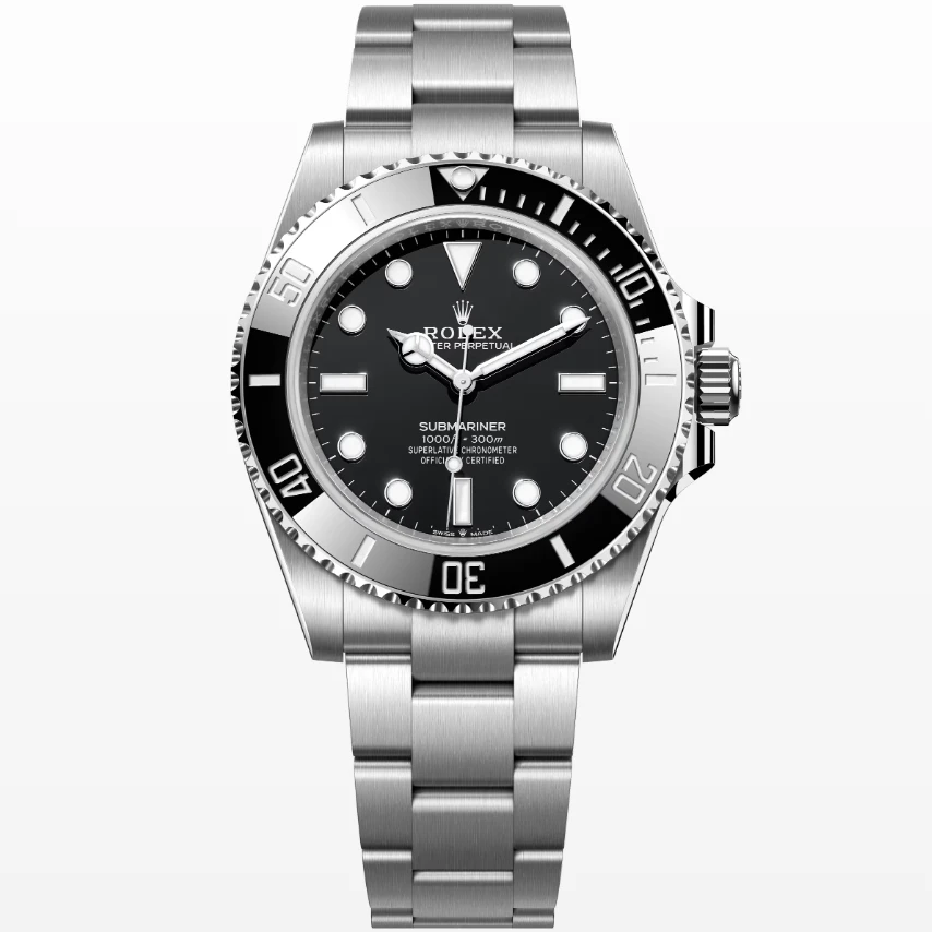 99新 Rolex/劳力士 潜航者124060无历黑/在售款单表/41表径腕表