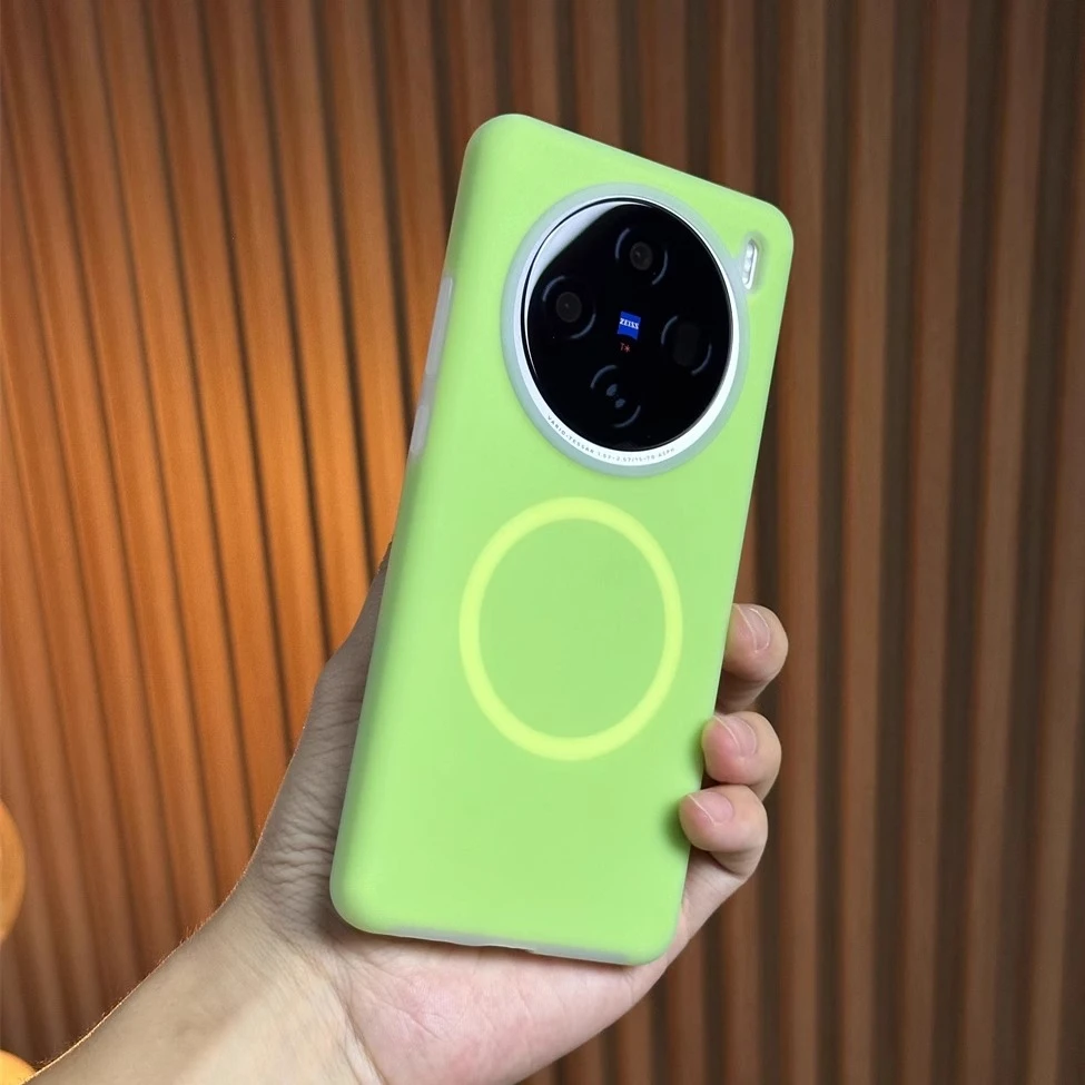 适用于vivox100s手机壳x100pro保护套x100液态硅胶磁吸防摔高级感