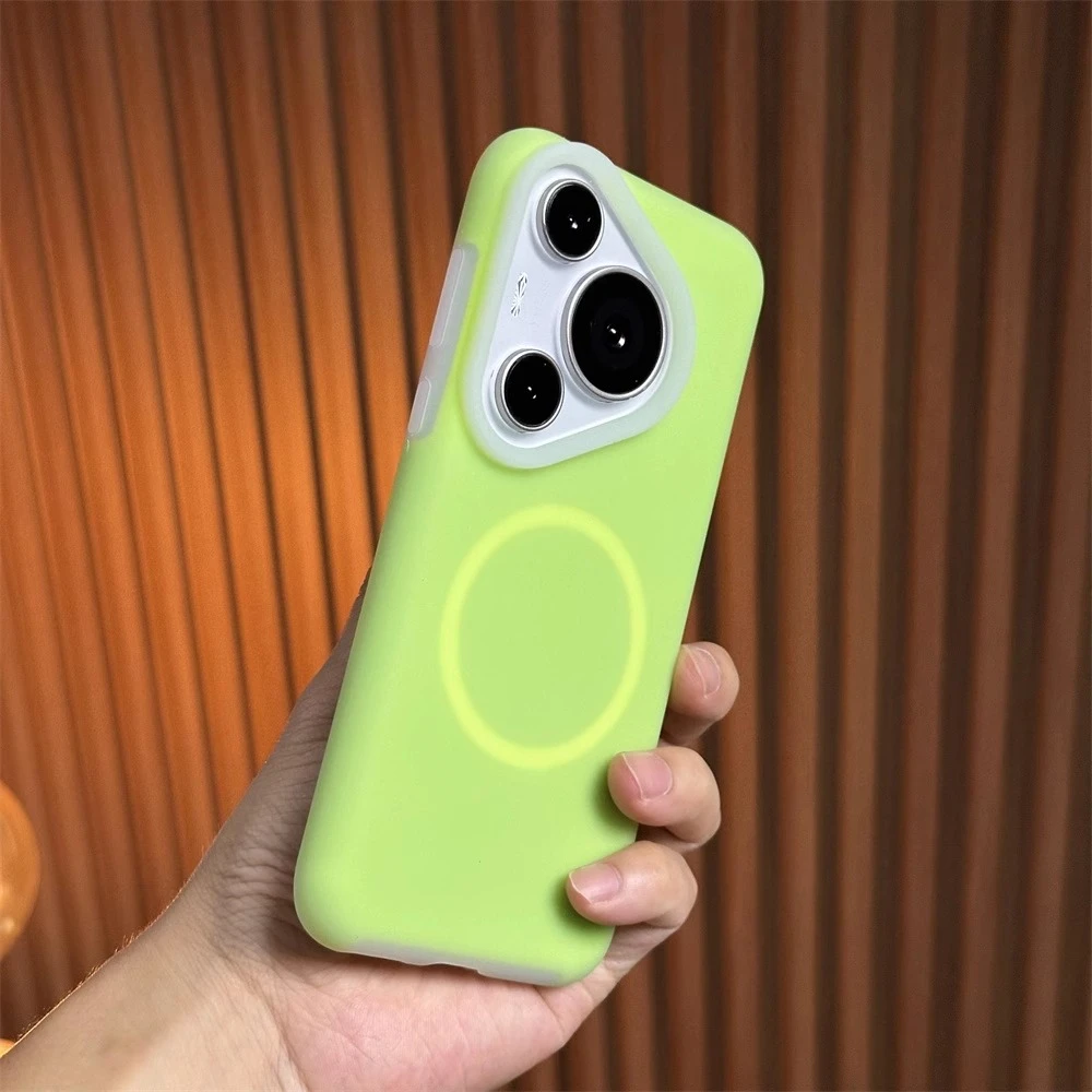 适用于华为pura70手机壳pura70pro保护套液态硅胶磁吸防摔高级感