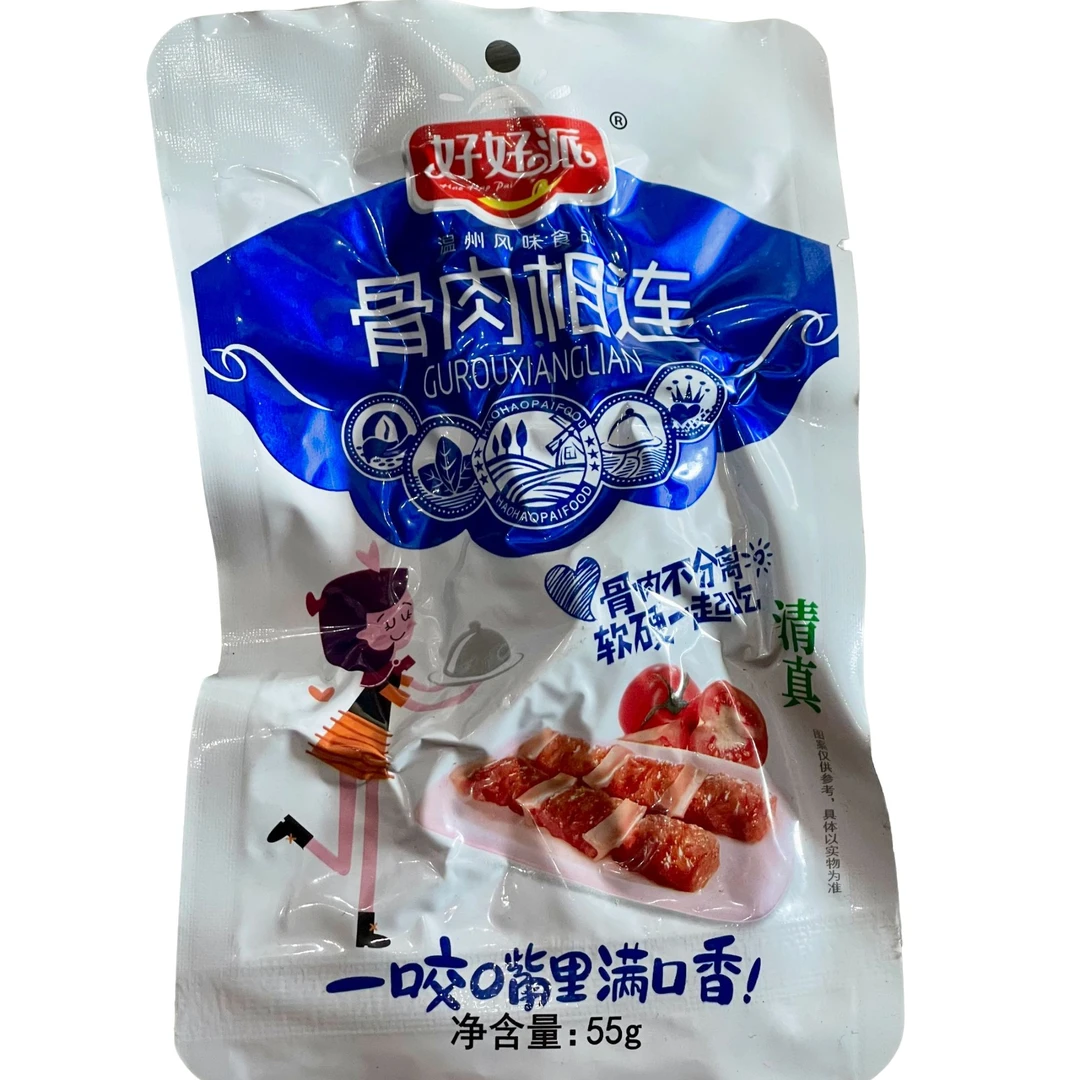 骨肉相连鸡肉零食温州风味