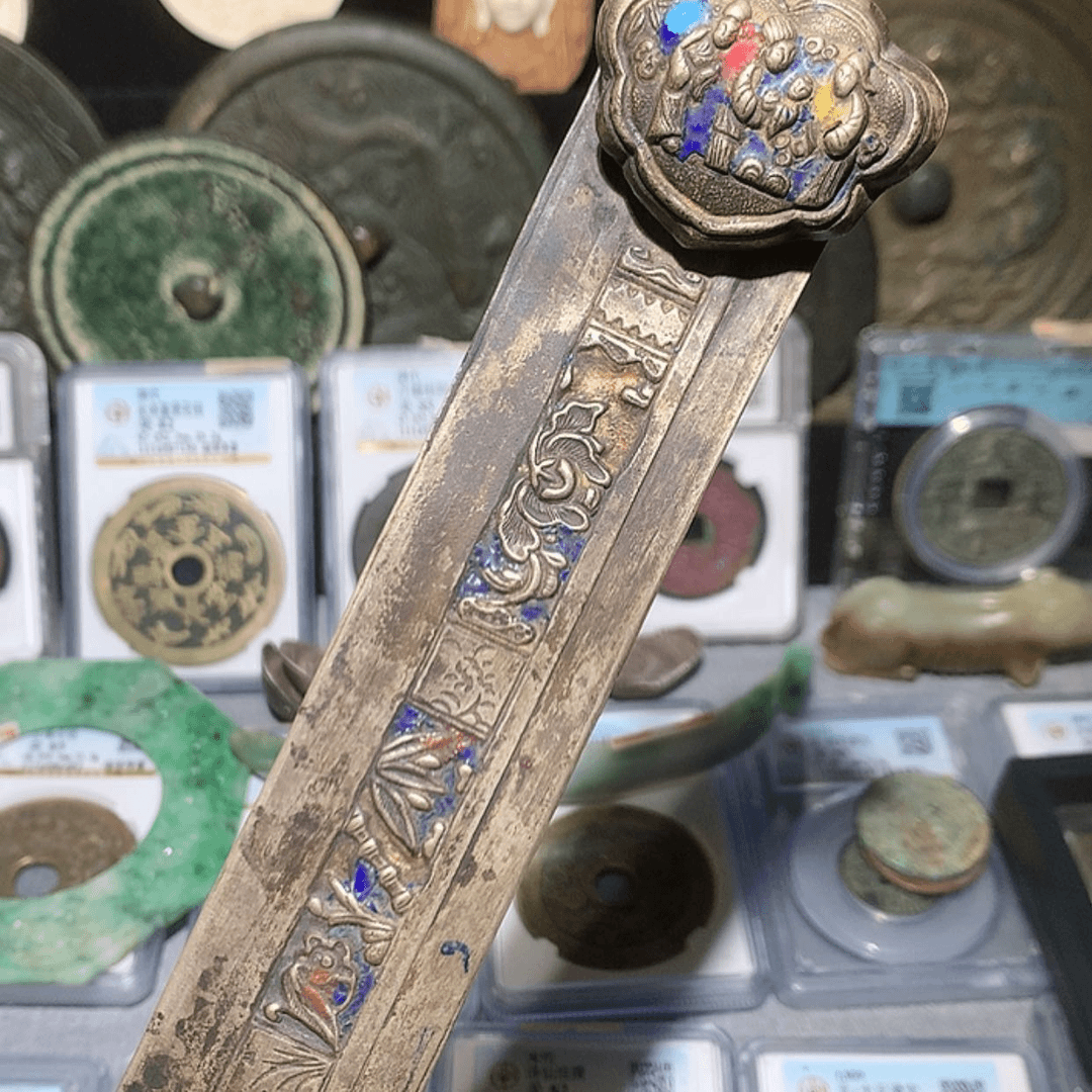 【闪购商品】银流****情景泰蓝