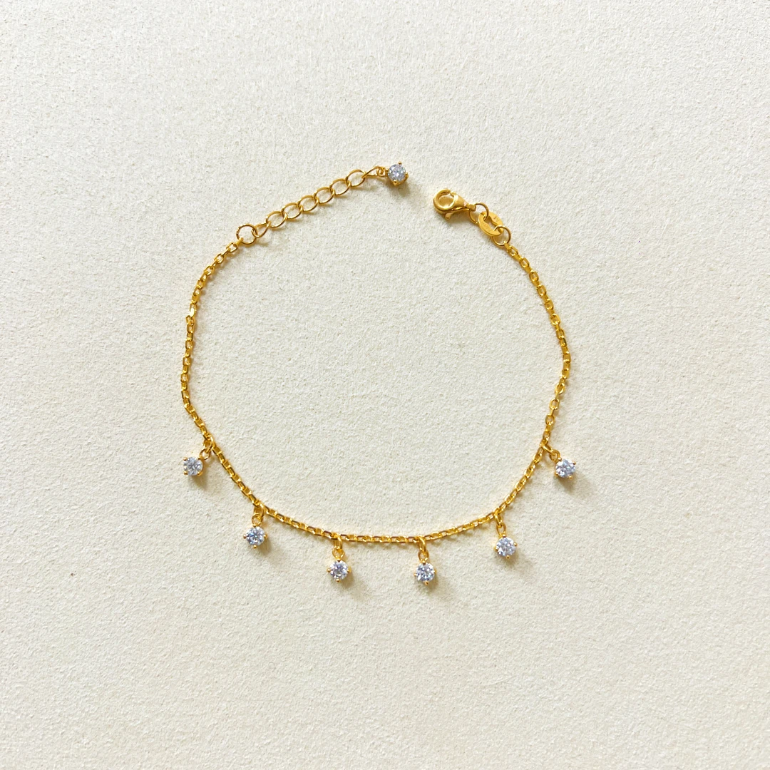 云珑珠宝甄选 足金999 流苏手链 总重出售