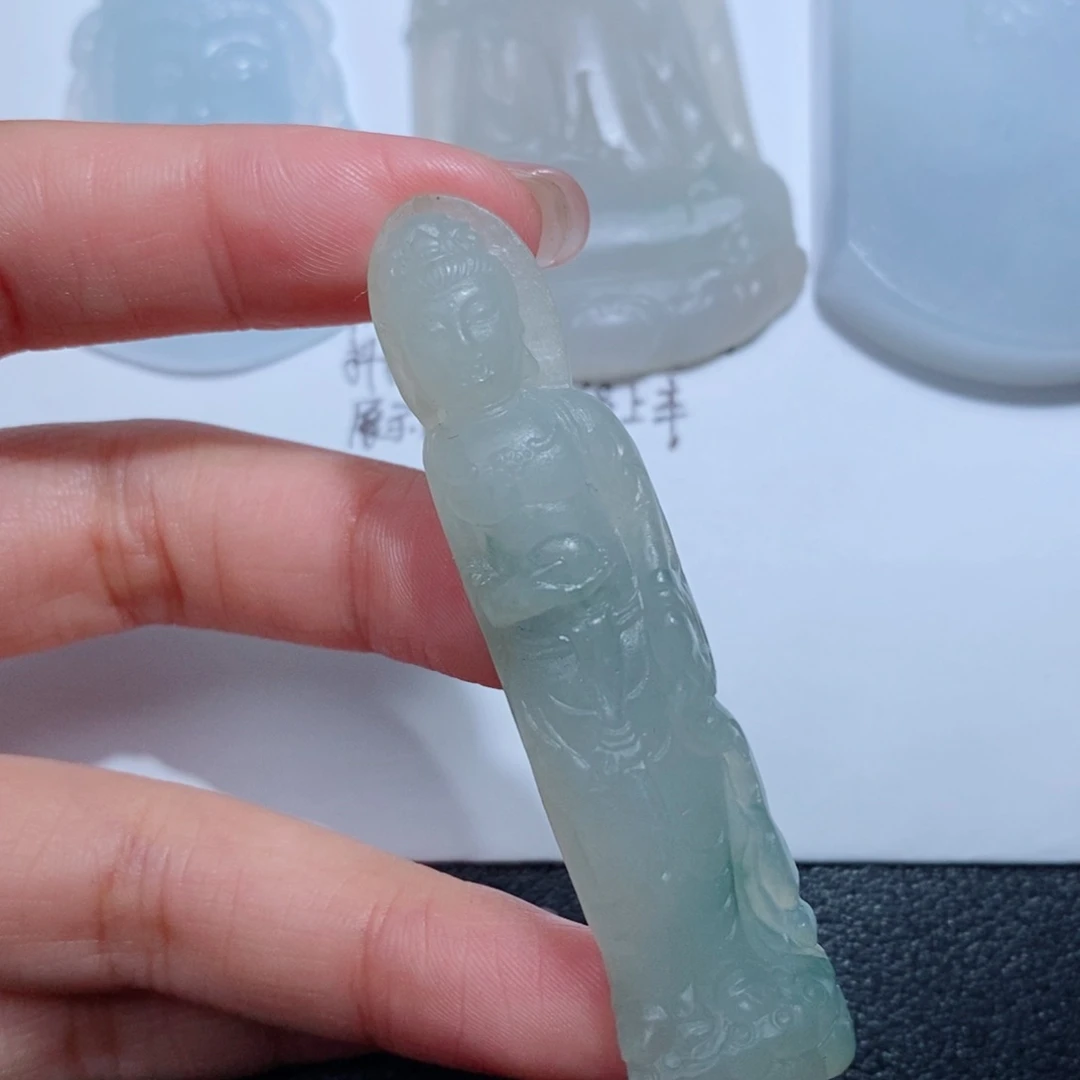 定制翡翠未镶嵌定制吊坠