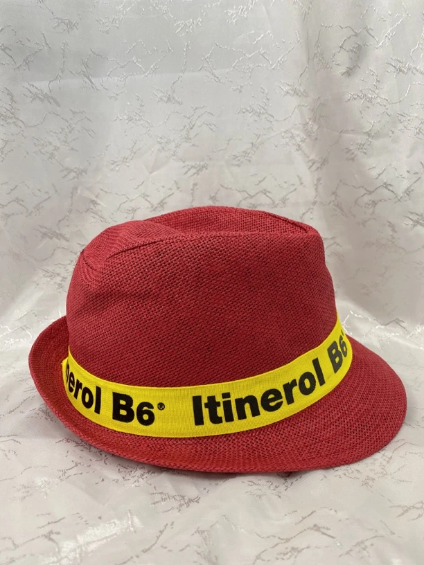 草编礼帽英伦出游爵士帽户外沙滩帽时尚红色