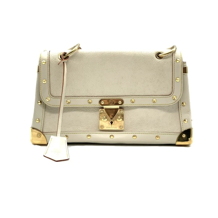 95新 LouisVuitton/路易威登 牛奢网【安则专属】白金铆钉斜挎包