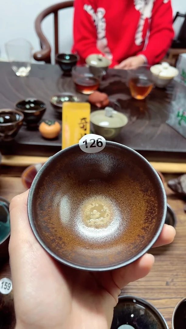 【闪购商品】瓷茶盏126张伟柴烧