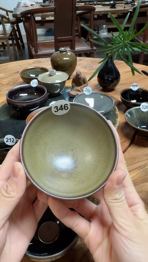 【闪购商品】瓷茶盏346美男柴烧