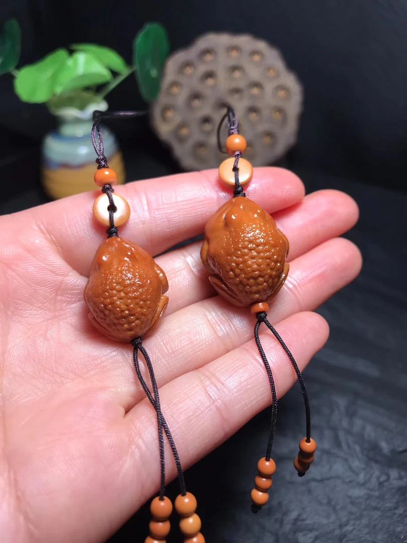 精品金蟾核雕（新人福利）橄榄核雕橄榄核核雕