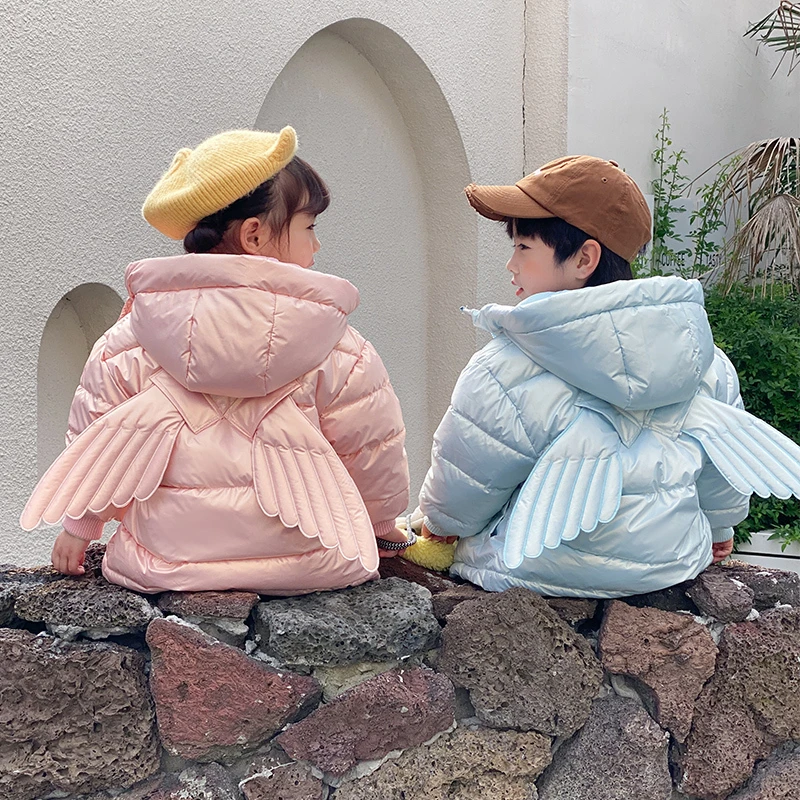 品质童装连帽男女童冬季加厚外套宝宝冬天保暖衣服中小童免洗棉服
