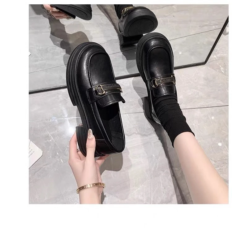 3302时尚百搭休闲英伦风乐福鞋3302