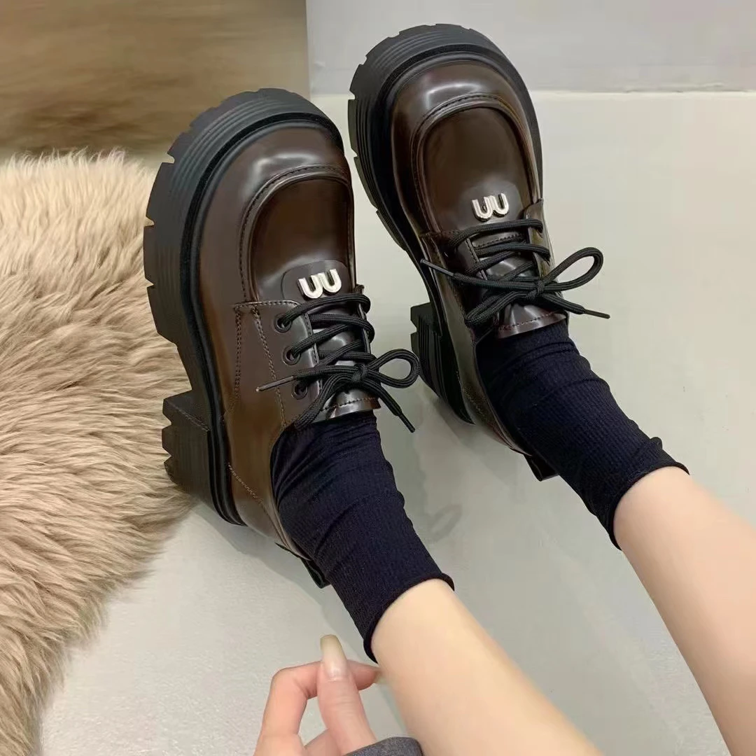 2081时尚百搭复古英伦风乐福鞋2081