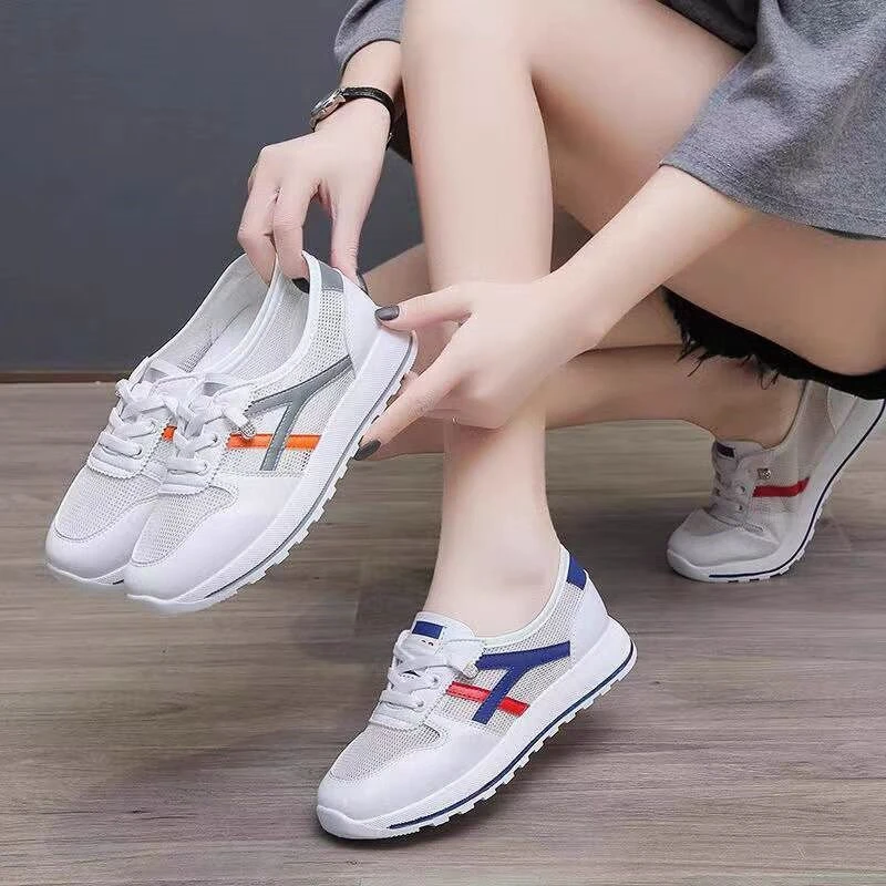 523夏季女士时尚休闲百搭网红款单网潮流休闲鞋523