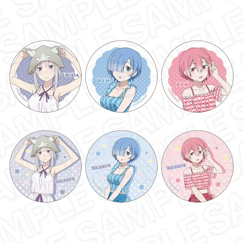 【从零开始的异世界生活】桑拿吧唧 日谷周边徽章盲盒代拆