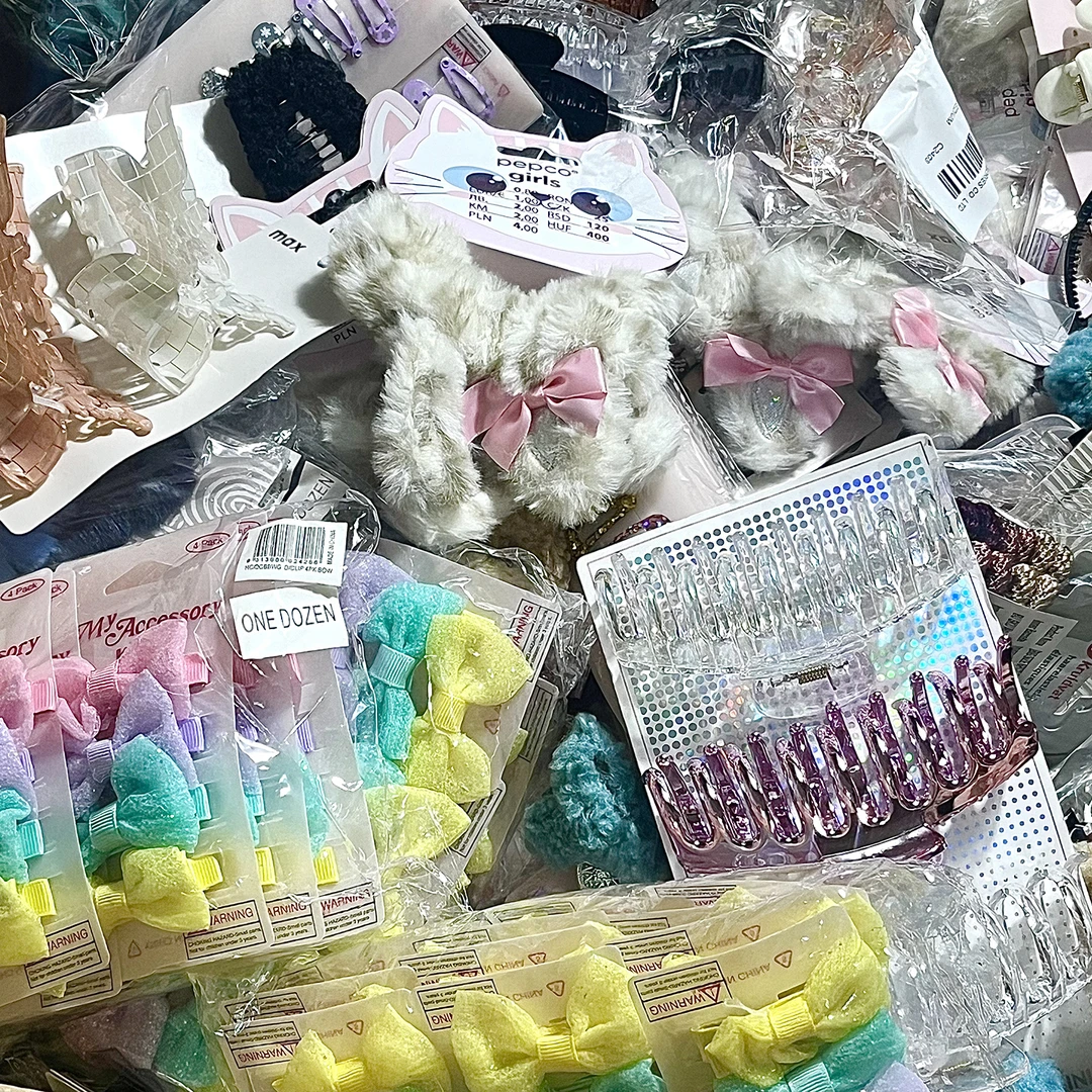 发饰套装组合ins风新款可爱发夹发箍发圈便宜耐用