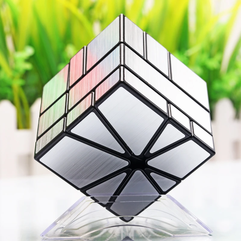 圣手偏轴镜面sq1魔方专业比赛异形扇形SQ顺滑高难度儿童益智玩具