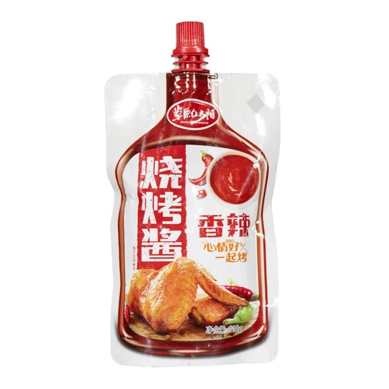 草原红太阳香辣烧烤酱110g