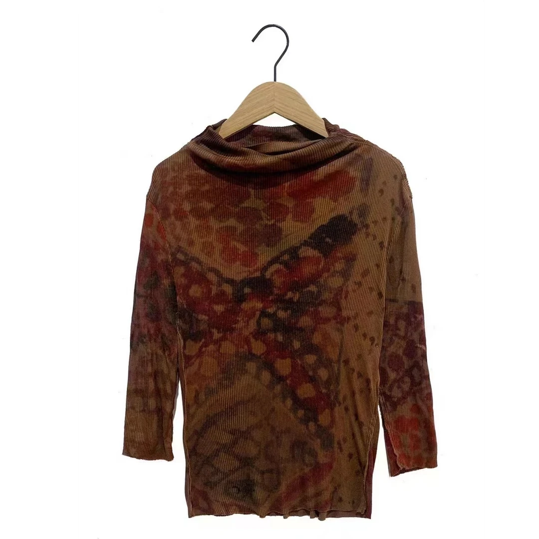 左岸迷香 果儿坊【T恤】时尚 气质 针织 舒适 百搭 4016