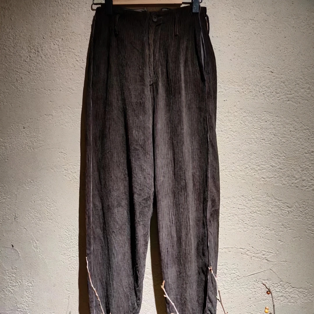 左岸迷香 果儿坊【裤子】丝 长裤阔腿裤 百搭 3015 女士