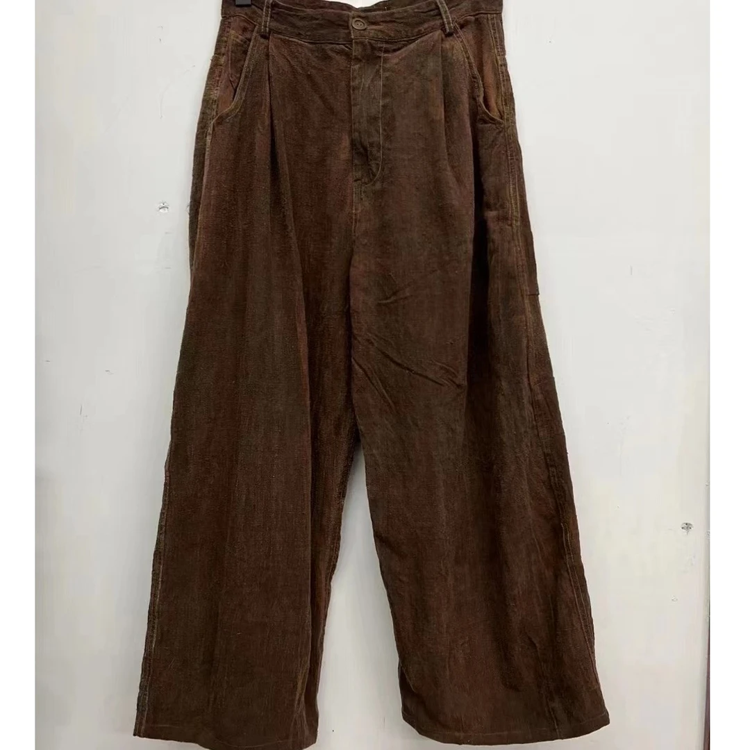 左岸迷香 果儿坊 【长裤】 时尚 休闲 百搭 复古 植物染 3011