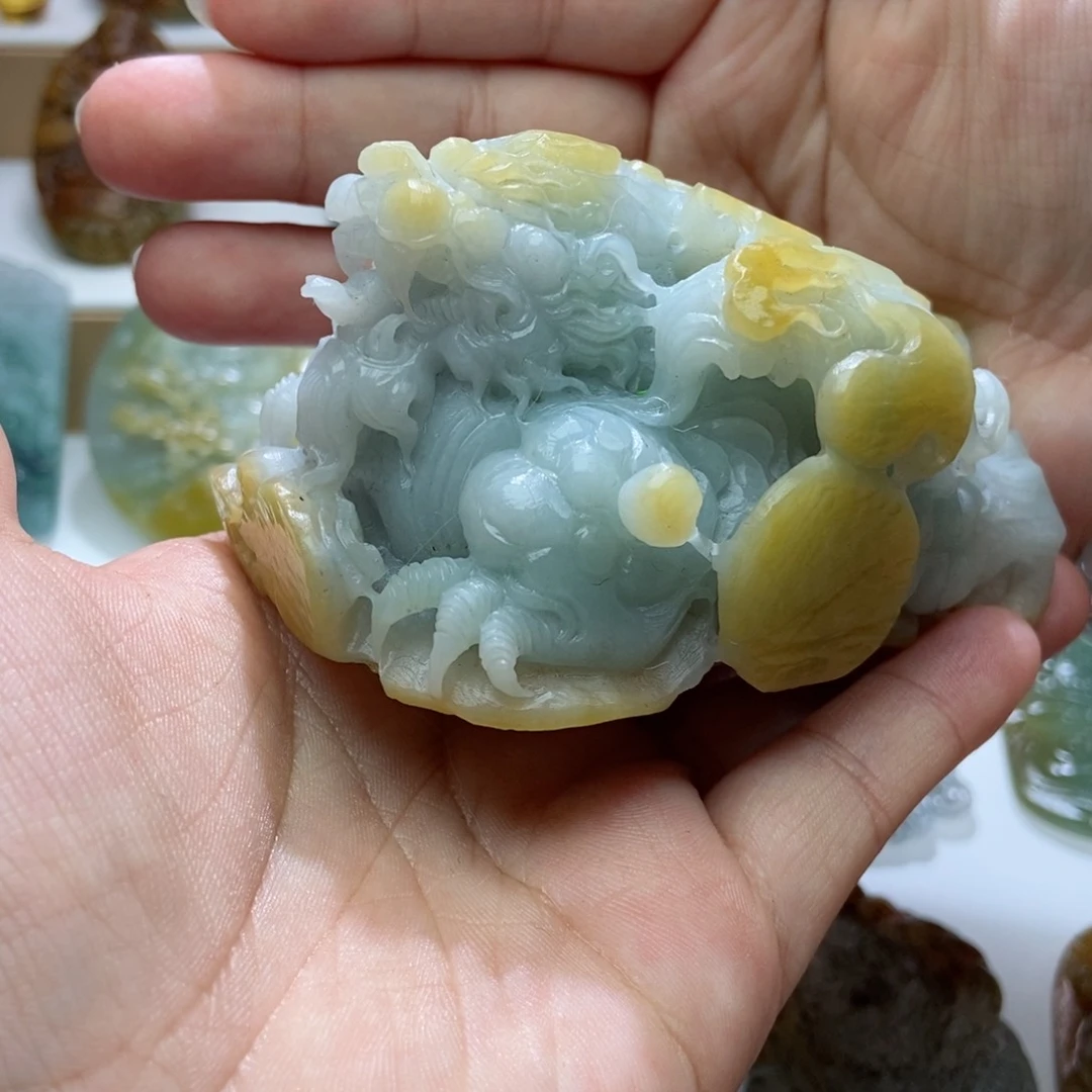 【闪购商品】定制翡翠未镶嵌毛货