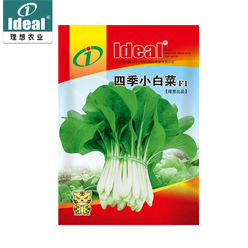 IDEAL理想农业四季白梗小白菜种籽鸡毛菜白梗青菜种子四季种菜种