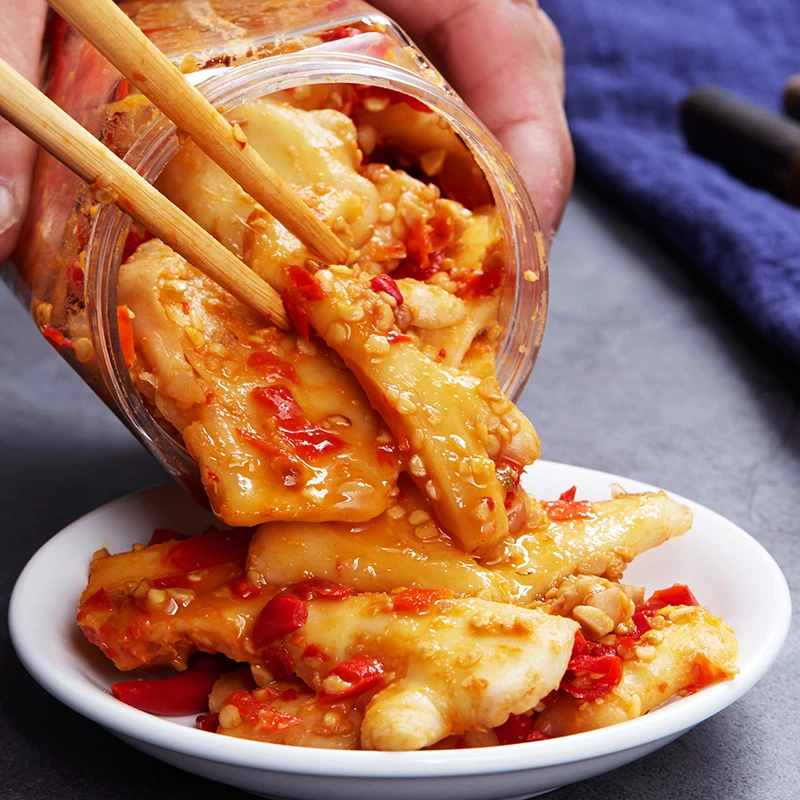 剁椒生姜片湖南特产瓶装开盖即食下饭酱拌饭拌面嫩姜老姜片调味品