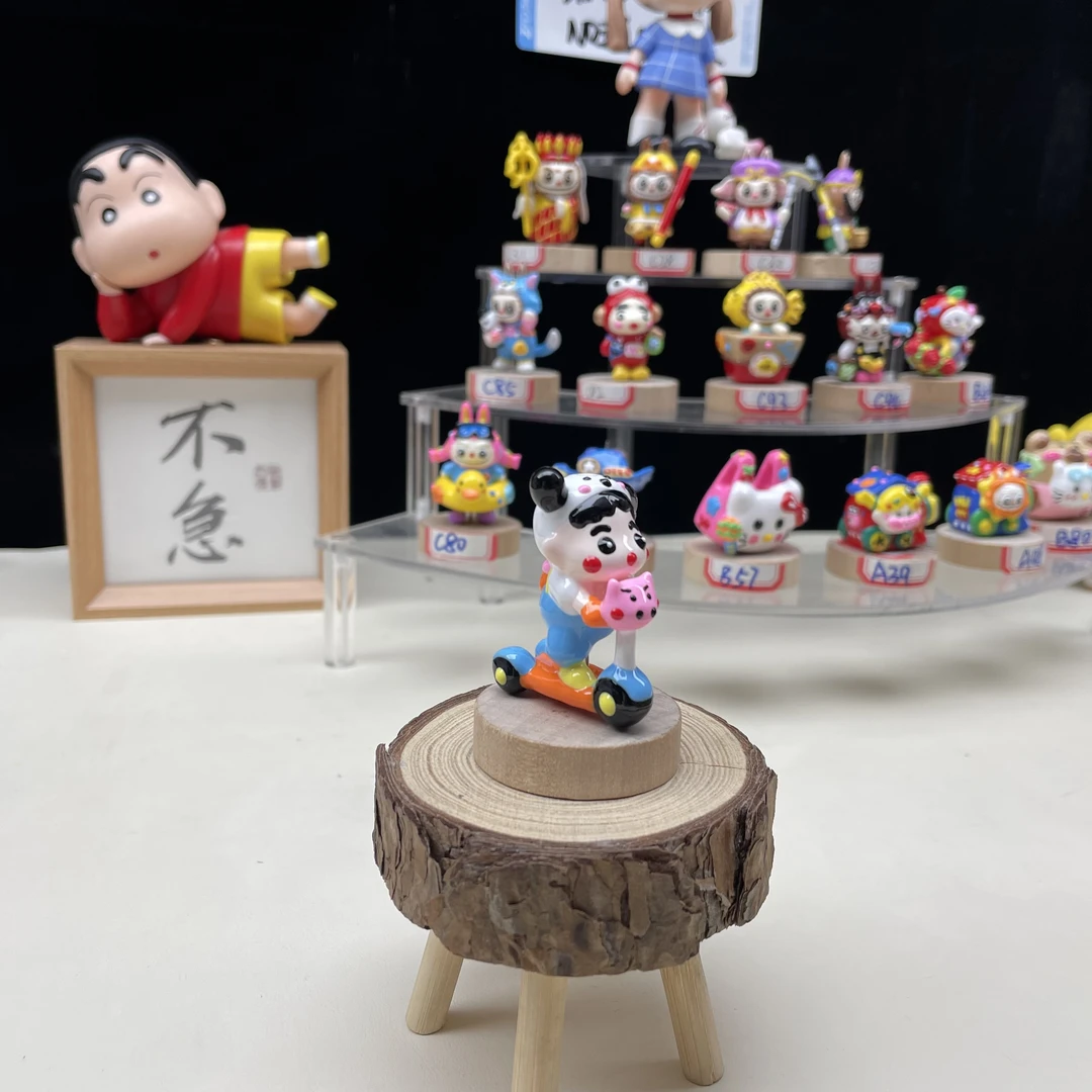 【C96】左卫门小新-纯手工捏捏制作DIY创意手机链