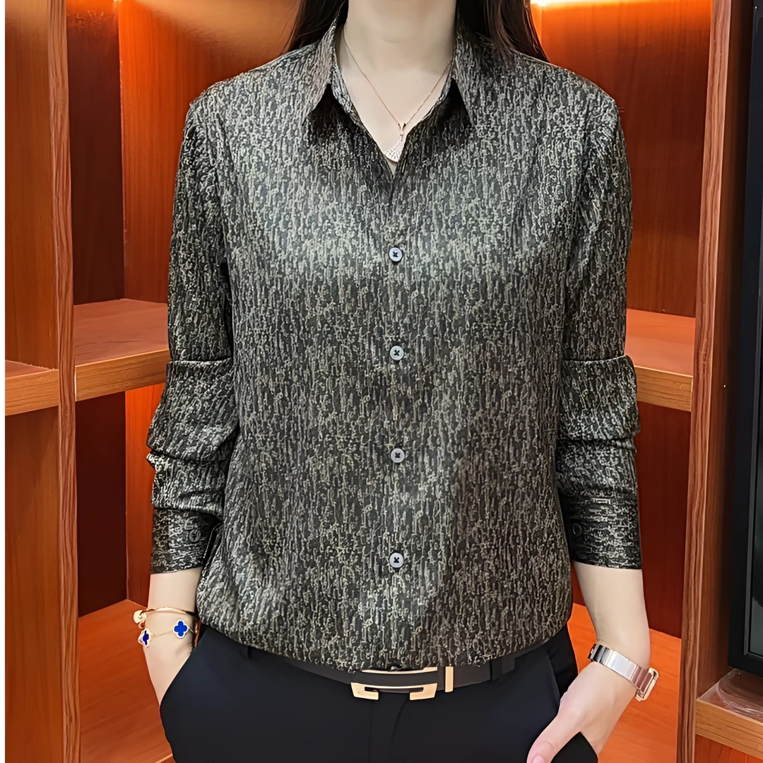 HFJQ新款男士时尚百搭休闲高品质轻奢商务经典长袖上衣（99957）