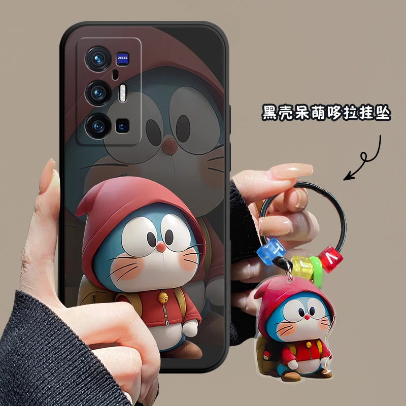 适用于vivoX70Pro+手机壳V2145A卡通可爱软硅胶超薄磨砂个性女
