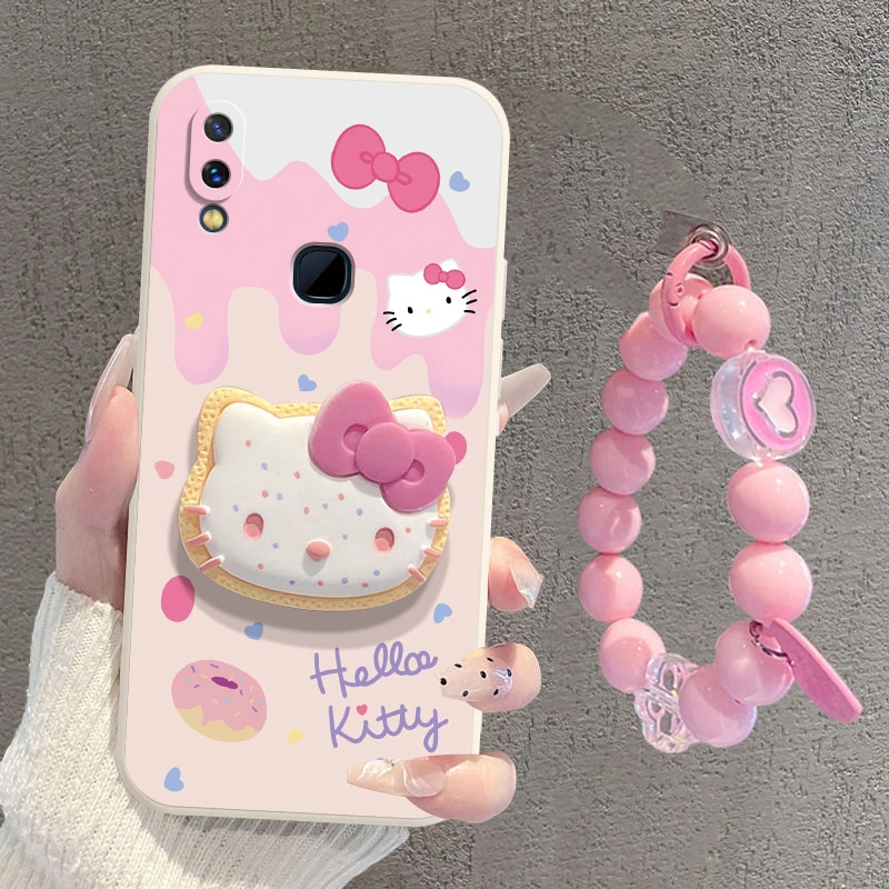 冰淇淋适用vivox21后指纹手机壳女液态硅胶卡通新款时尚男防摔潮