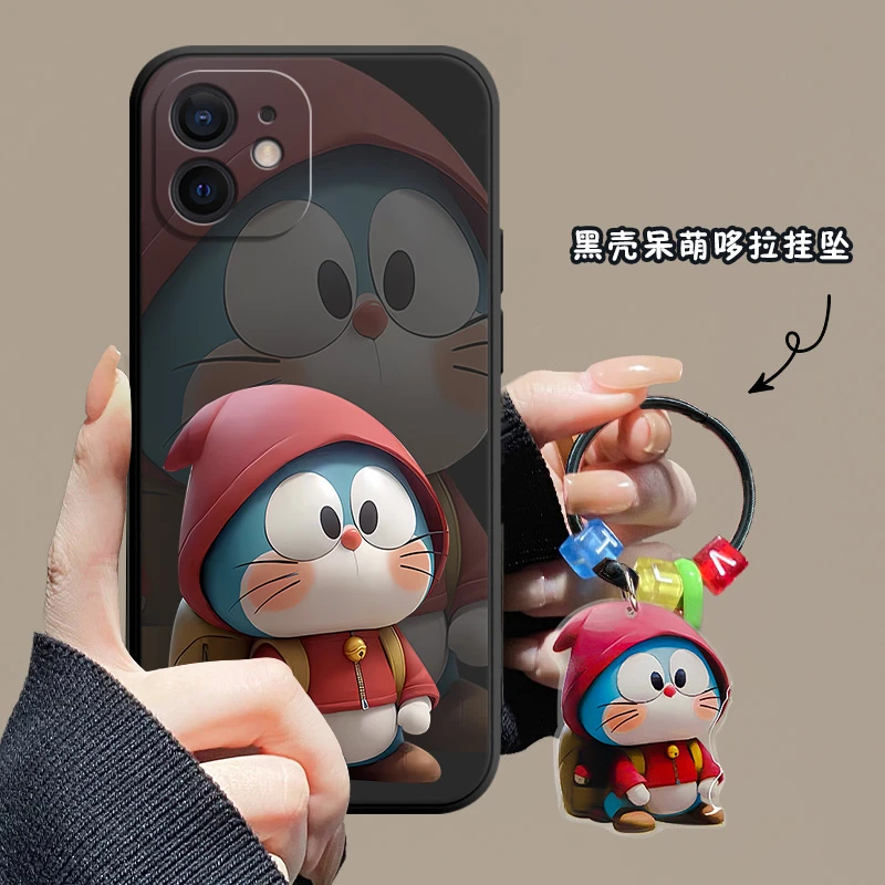 适用于iPhone苹果12手机壳A2404可爱卡通软硅胶保护套超薄磨砂