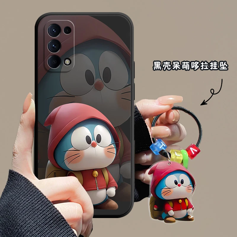 适用于OPPOReno5Pro手机壳PDSM00软硅胶保护套卡通超薄个性磨砂