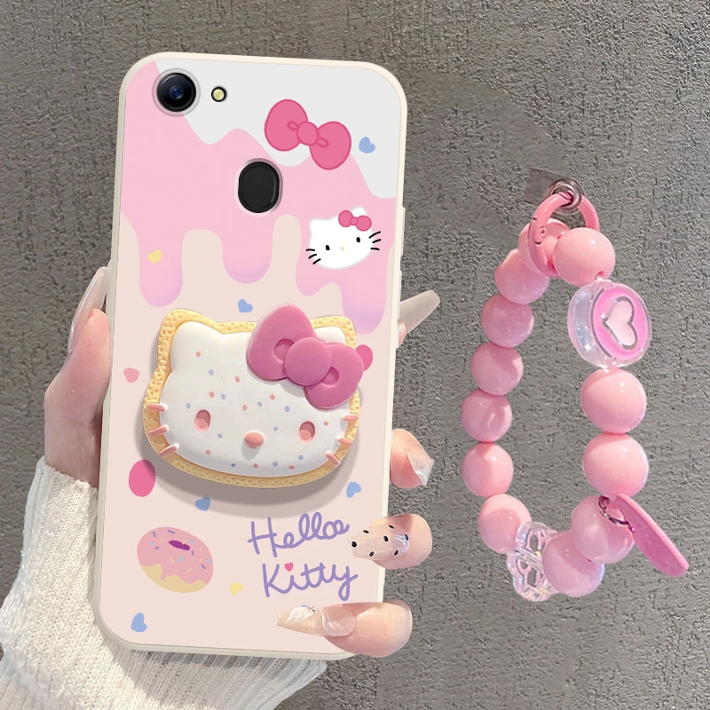 冰淇淋适用OPPOA73手机壳poopa73时尚0ppoa73卡通液态硅胶女新款