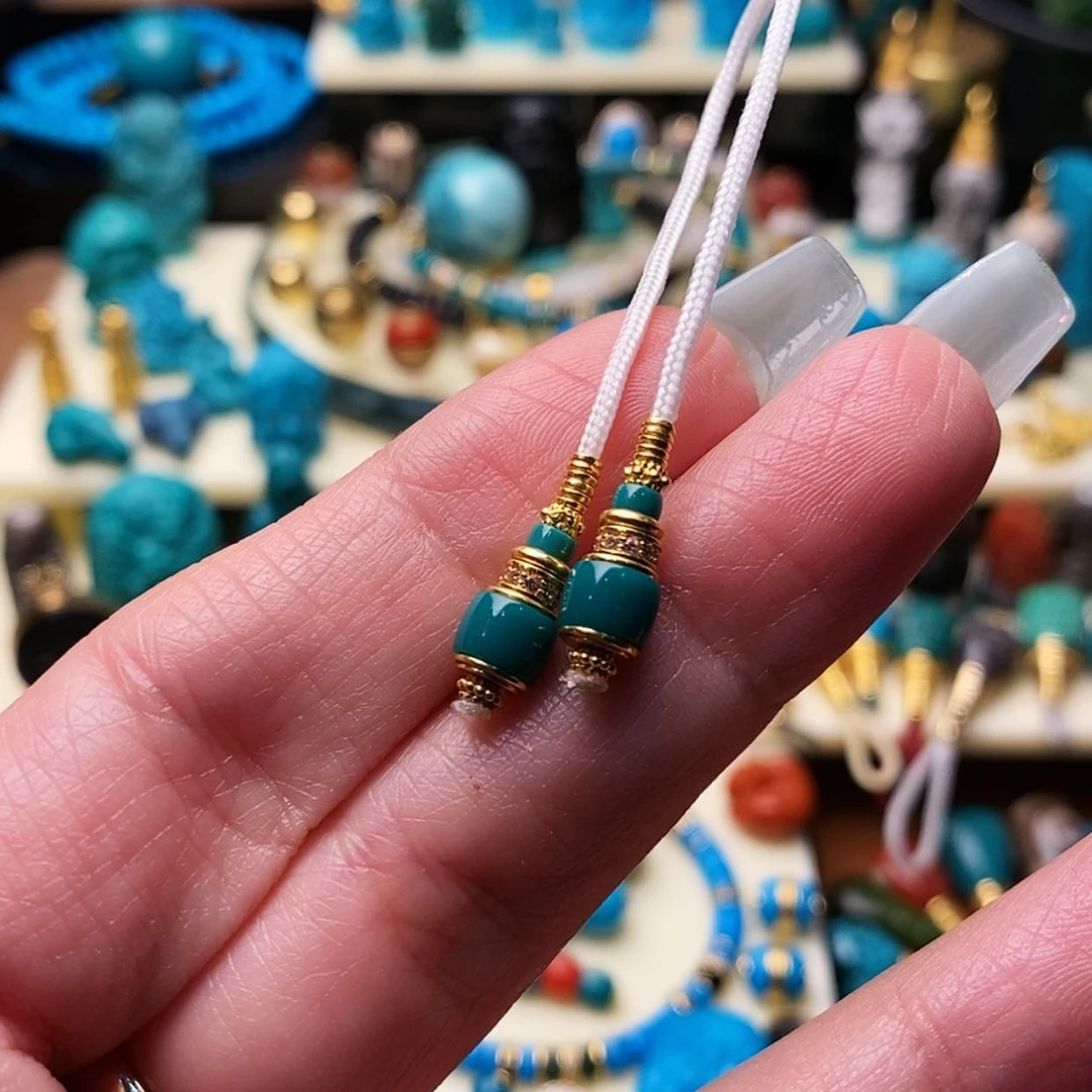 【闪购商品】绿松石配饰未镶嵌H