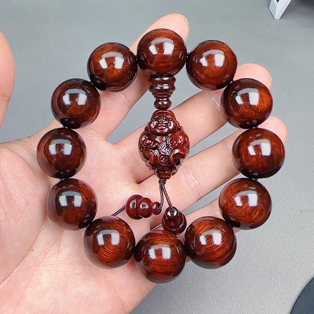 老料财神款沉水级2.0文玩好物手串推荐非洲紫檀