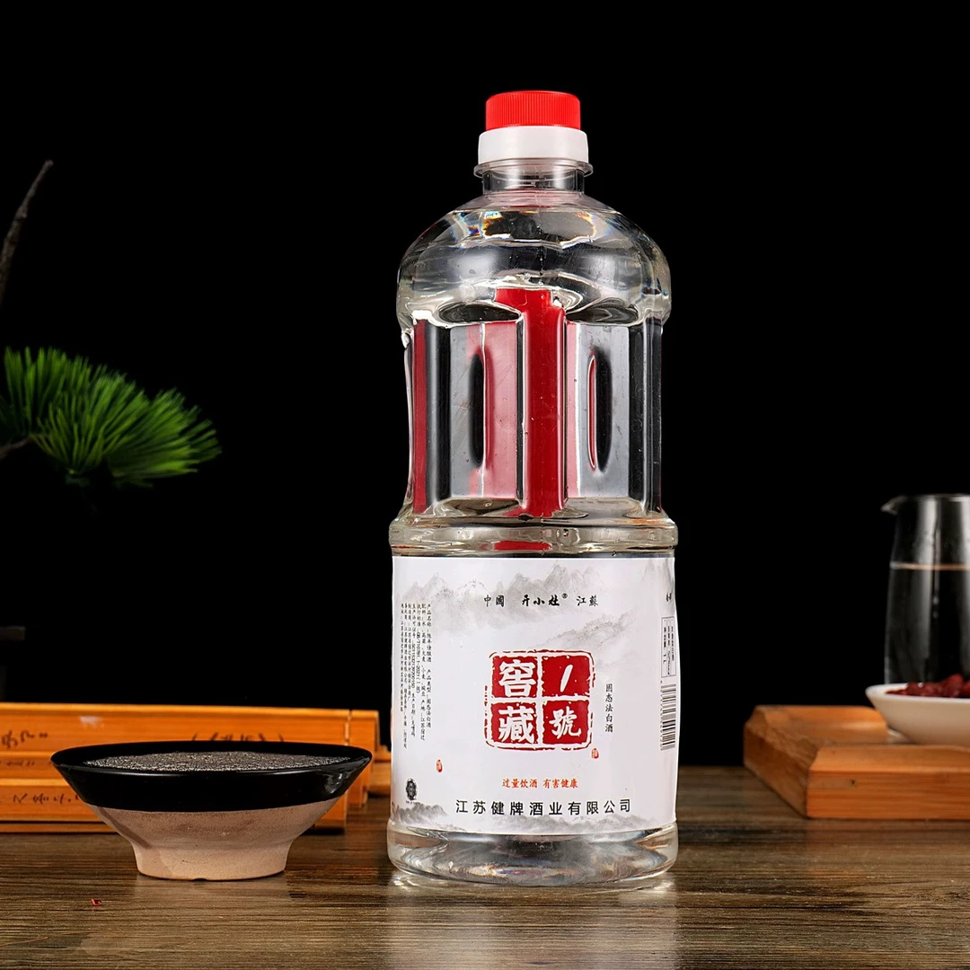告辞浓香型白酒52度1000毫升桶装白酒