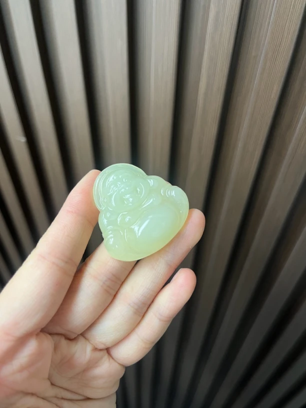 天然新疆戈壁料佛公