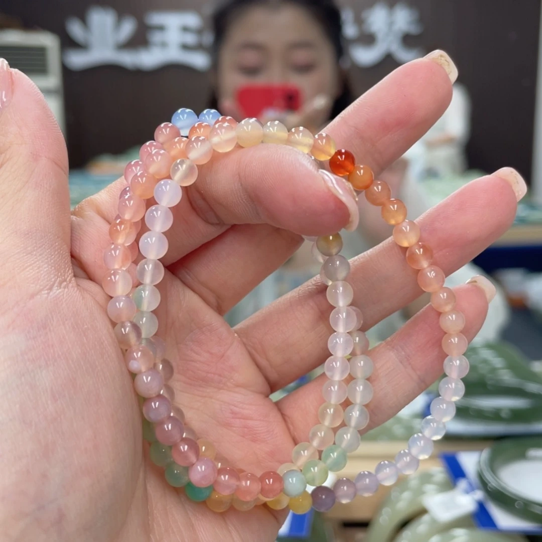 【闪购商品】玛瑙/玉髓手链未镶嵌