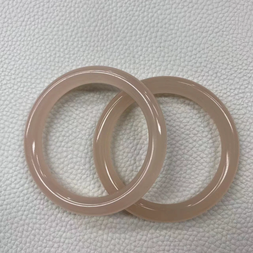 天然新疆藕粉圆条美人条手镯多样性发货拍一发一