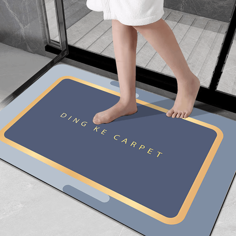 硅藻泥吸水地垫软垫脚垫速干卫生间地垫浴室淋浴防滑耐脏入户门