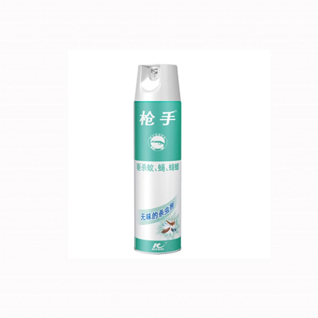 枪手 小螳螂无香杀虫气雾剂 600ml/瓶