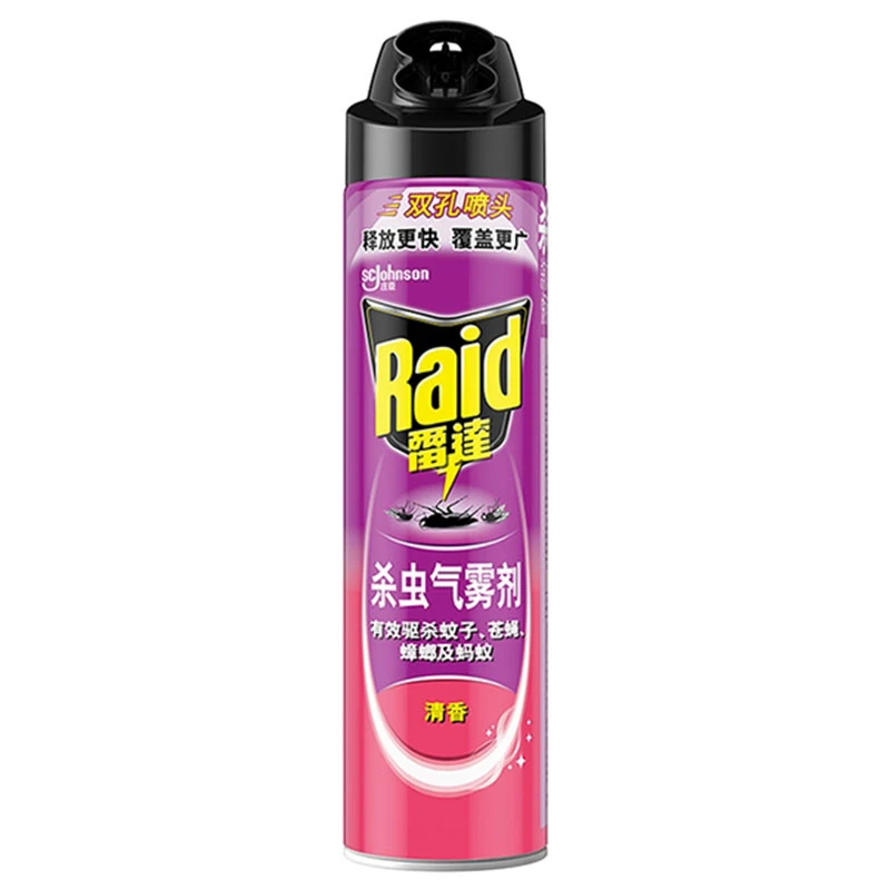 雷达 杀虫气雾剂清香型 600ml/瓶